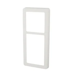 Lauritz Knudsen Tangenter & Rammer Til Stikkontakter*LK FUGA® designramme Base 63 2,5 modul hvid