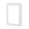 Lauritz Knudsen Tangenter & Rammer Til Stikkontakter*LK FUGA® designramme Base 63 1,5 modul hvid