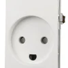 Lauritz Knudsen Stikkontakter & Afbrydere*LK FUGA® stikkontakt m/jord hvid 1,5 modul