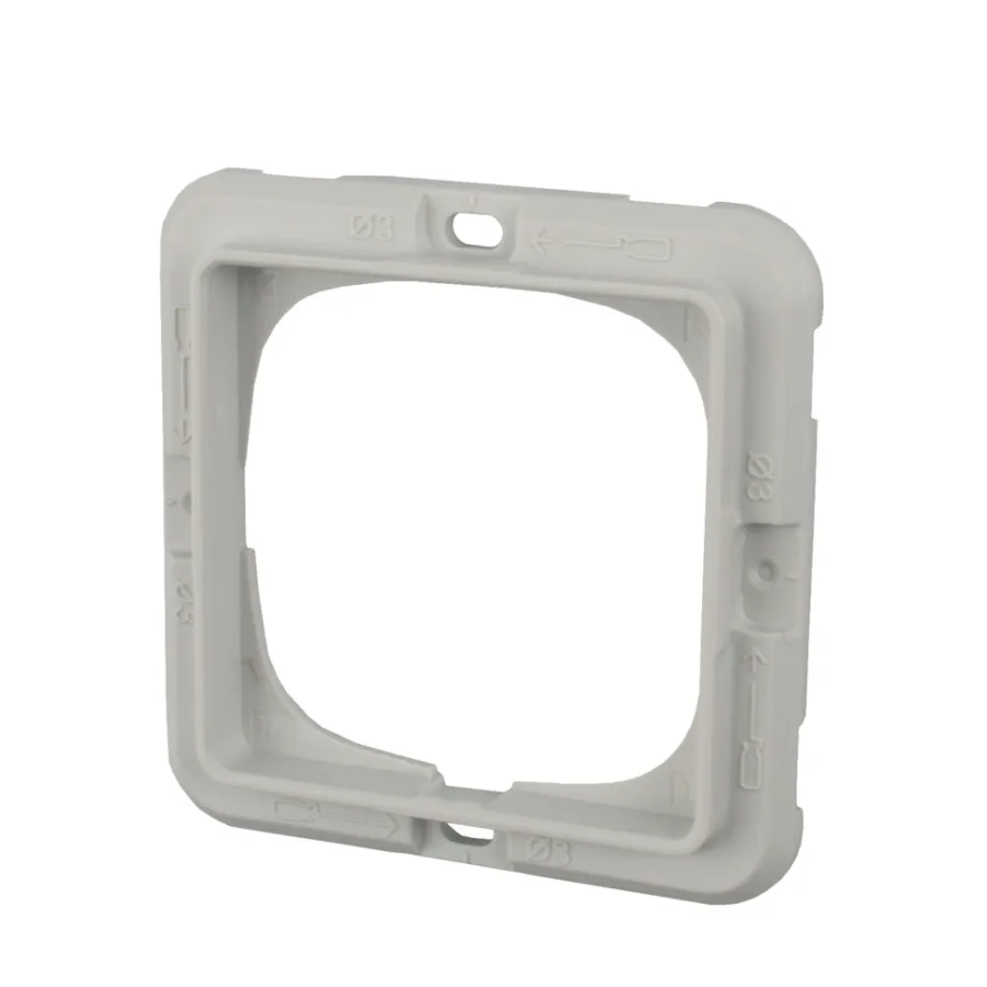 Lauritz Knudsen Tangenter & Rammer Til Stikkontakter*LK FUGA® teknisk monteringsramme 1 modul