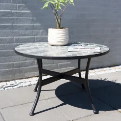 Sunlife® Haveborde|Loungemøbler*Loungebord Rom mosaik Ø76 cm - Multi/sort