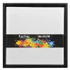 Fache Hobbymaling*Lærred med sort svæveramme 30 x 30 cm