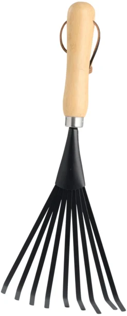 Garden® Håndredskaber*Løvrive m/9 tænder bambus 35 cm -