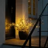 Stemning® Dekorativ Belysning - Udendørs*Lyskæde Basis 100 LED varm hvid 9,9 meter