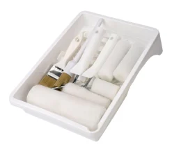 Stabile® Rulle- & Penselsæt*Malerrulle- og penselsæt med 12 dele, 18 cm -