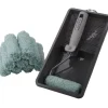 LUXI® Rulle- & Penselsæt*Malerrullesæt 10 cm 12 dele -