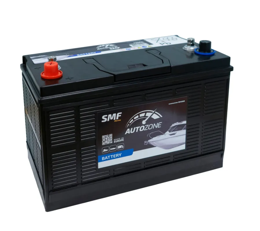 AutoZone® Autobatterier, El-Ladere & Ladekabler*Marine batteri 12 V 110 Ah (+v) -