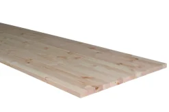 Hornbaek Bordplader*Massiv bordplade i fyr - 25 mm x 62 x 242 cm