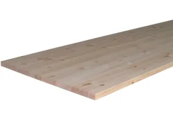 Hornbaek Bordplader*Massiv bordplade i fyr - 25 mm x 62 x 242 cm