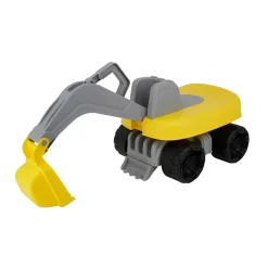 Ud & Leg® Legetøj*Mega gravemaskine 63 cm Gul/grå/sort