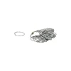 Gardenlife Land Bindetråd & Blomsterpinde|Drivhustilbehør*Metalringe galvaniseret 40 stk.