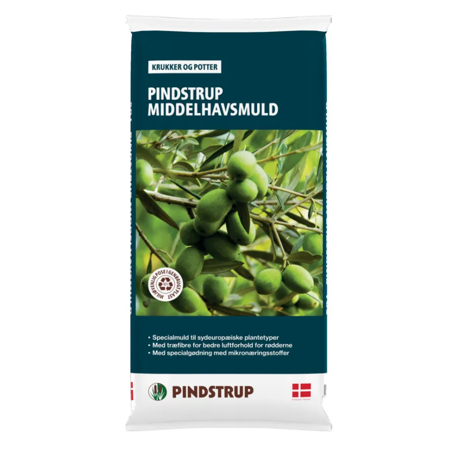 Pindstrup Jord*Middelhavsmuld 50 liter -