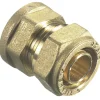 Gulvvarme*Muffe til PeX rør i gulvvarme 1/2" x 20 mm