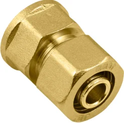 Fittings Til Rør*Muffe til PEX-rør 1/2" x 18 mm Messing