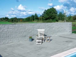 Betongruppen RBR Læ- & Støttemure*Murblok BB-Mur 15 grå 58 x 29 x 15 cm