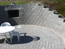 Betongruppen RBR Læ- & Støttemure*Murblok Lock-Block grå 30 x 17,5 x 15 cm