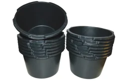 Murerbaljer*Murerbalje rund 45 liter Sort