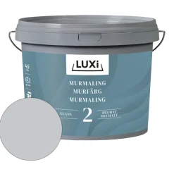 LUXI® Tag-, Mur- & Sokkelmaling*Murmaling klassisk grå 4,5 liter - Klassisk grå (NCS-kode s2502-b)