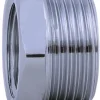 Forkromede*Nippelmuffe forkromet 3/4" x 1/2"