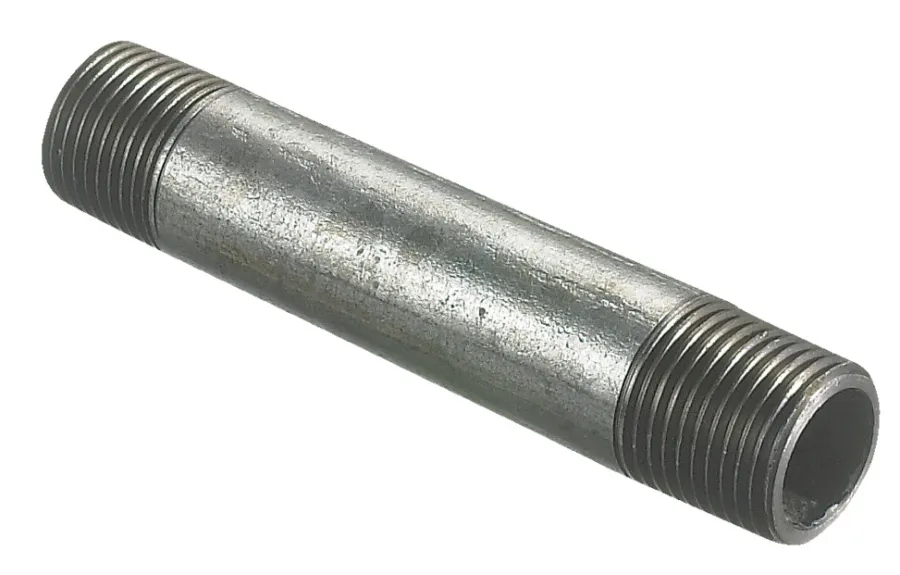 Galvaniserede*Nippelrør galvaniseret 1/2" x 100 mm