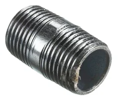 Galvaniserede*Nippelrør sammenskåret galvaniseret 1/2"