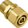 Fittings Til Rør*Nippel til PEX-rør 1/2" x 18 mm