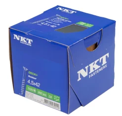 NKT Fasteners Skruer*DECK+ Outdoor terrasseskrue 4,5 x 42mm 250 stk.