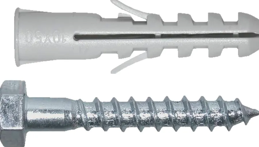 NKT Fasteners Dyvler & Plugs*dyvel m/fransk skrue 10 x 50 mm 5 stk.