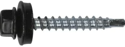 NKT Fasteners Skruer*farmerskrue sort 4,8 x 35 mm 200 stk. Sortlakeret RAL 9005