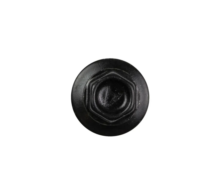 NKT Fasteners Skruer*farmerskrue sort 4,8 x 35 mm 200 stk. Sortlakeret RAL 9005