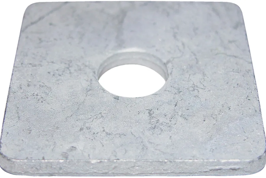 NKT Fasteners Spændeskiver*skive firkantet M10 50 x 50 mm 2 stk.
