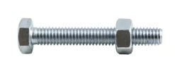 NKT Fasteners Bolte & Møtrikker*stålsætskruer m/møtrik M8 x 40 mm 6 stk.