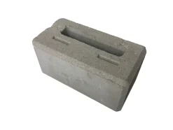 Betongruppen RBR Læ- & Støttemure*Nordic Block hjørne glat grå 30 x 15 x 15 cm