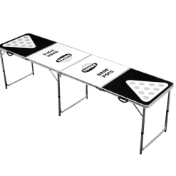 Nordic Games Spil & Underholdning*Beer Pong bord grå 240 x 60 cm