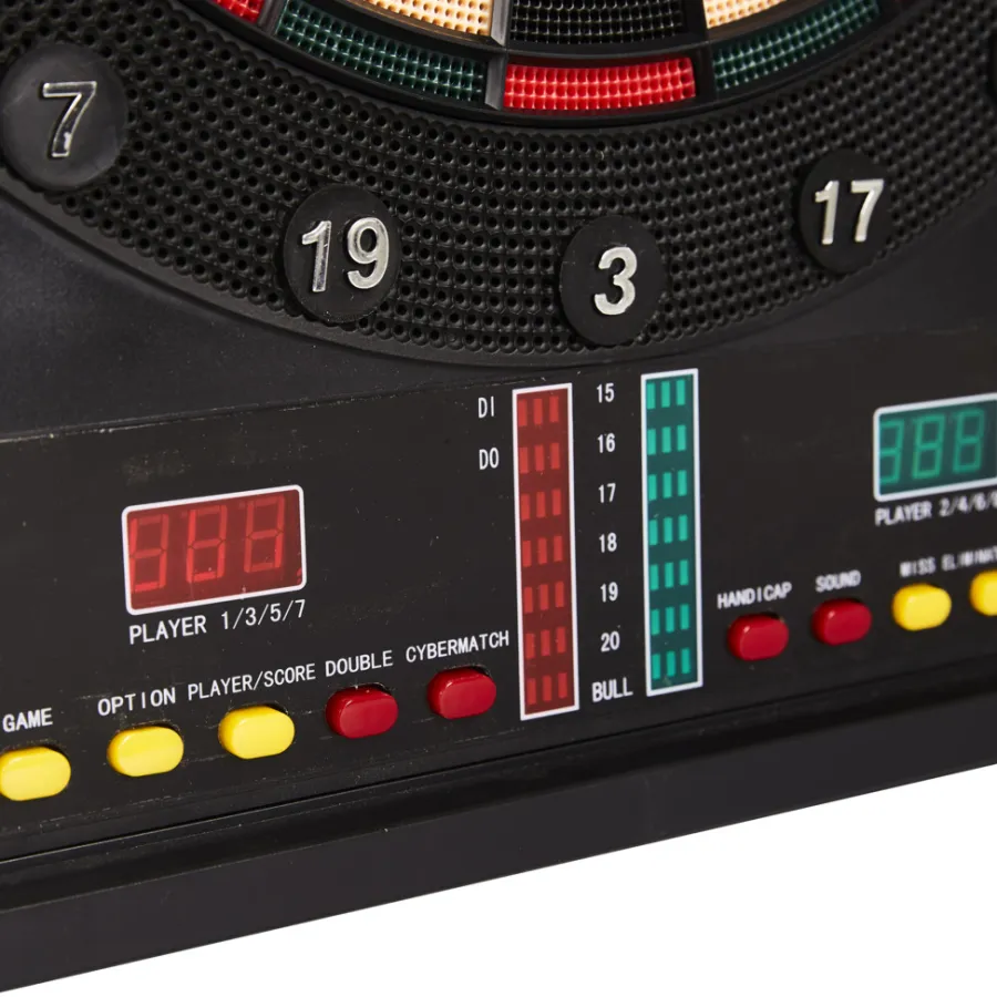 Nordic Games Spil & Underholdning*elektronisk dartskive i dartskab sort