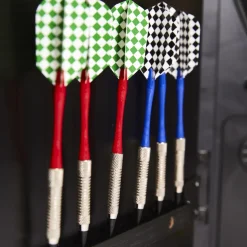 Nordic Games Spil & Underholdning*elektronisk dartskive i dartskab sort