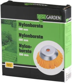 Garden® Tilbehør Til Havemaskiner*Nylonbørste Ø15 cm -