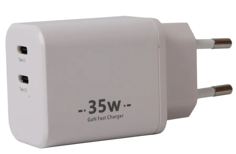 PhoneFood Kabler & Adaptere*Oplader 35 W PD 2 x USB-C