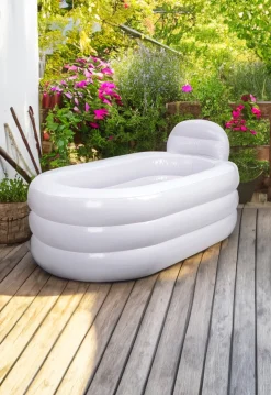 Badekar|Campingudstyr*Oppusteligt badekar 131 x 79 x 67 cm
