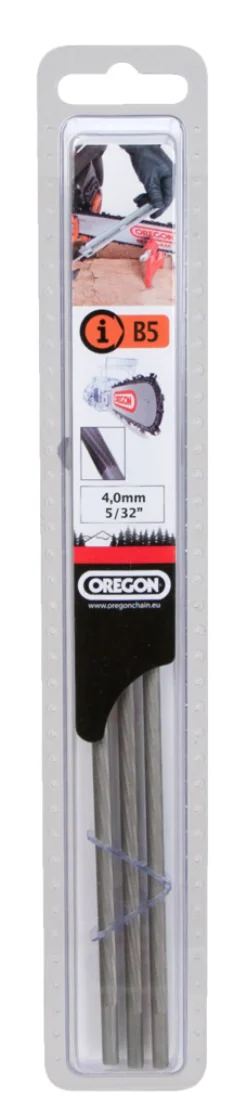Oregon Motorsave & Kæder*rundfil 4 mm til 3/8" savkæder - 3 stk