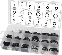 Vvs-Artikler*O-ringe gummi imentsæske 200 stk. Sort
