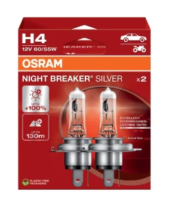 Osram Autopærer*autopære H4 Night Breaker - 2 stk.