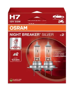 Osram Autopærer*autopære H7 Night Breaker - 2 stk.