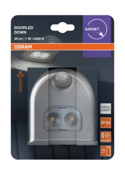 Osram Sensorlamper*DoorLED Down sensorlampe sølv