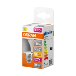 Osram Led-Pærer*LED Star Classic mat kronepære dæmpbar E27 4,8 W