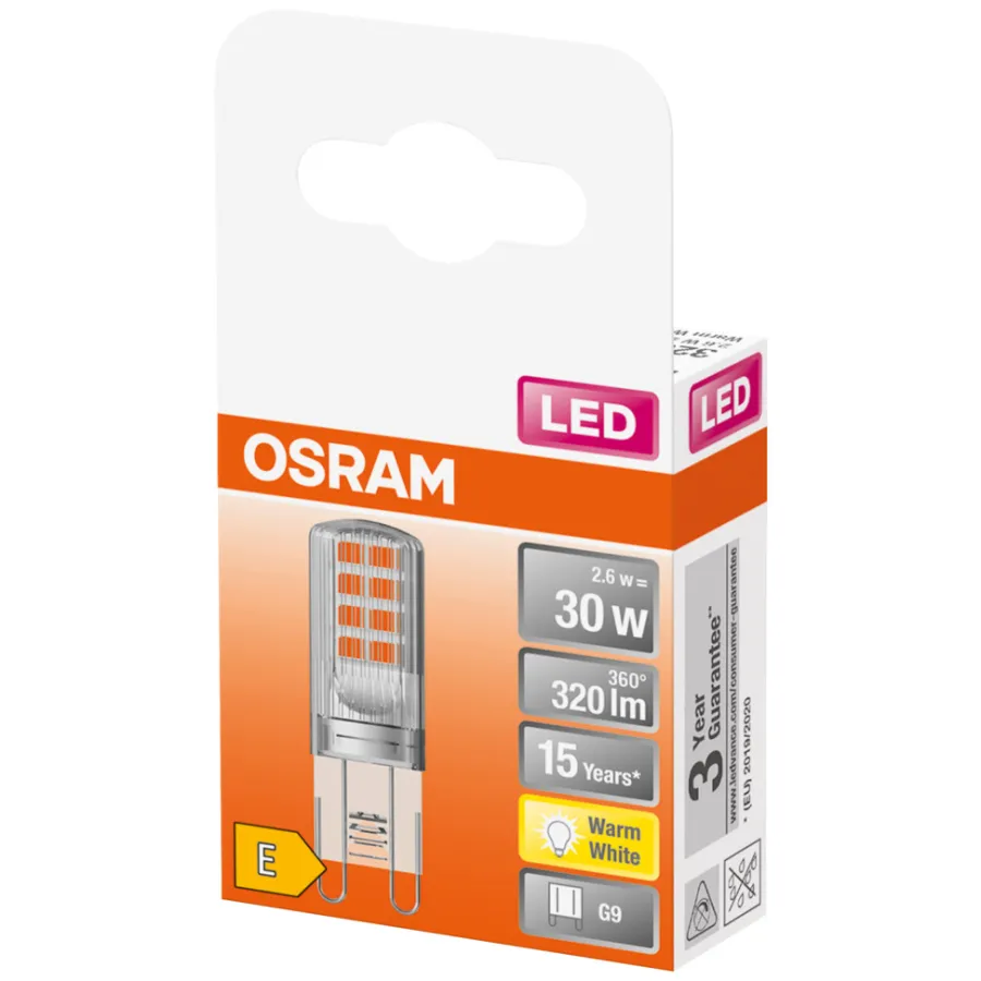 Osram Led-Pærer*LED Star Pin stiftpære G9 2,6 W