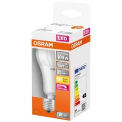 Osram Led-Pærer*LED Superstar Classic mat standardpære dæmpbar E27 14 W