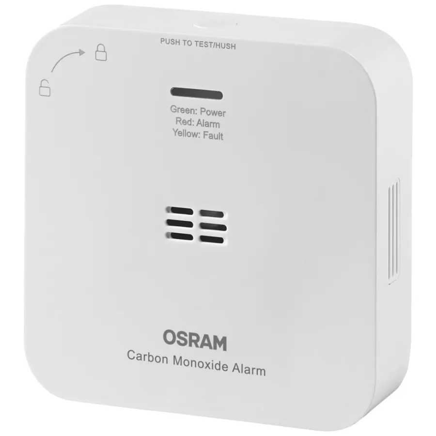 Osram Røgalarmer & Brandslukkere*røgalarm m/Wifi og Smart+ - Ø8,6 cm Hvid