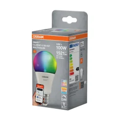 Osram Led-Pærer|Smart Pærer*SMART+ LED standardpære RGBW E27 14 W