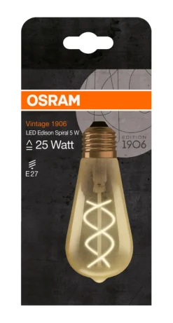 Osram Led-Pærer*Vintage Edison 1906 LED-pære 4,5 W
